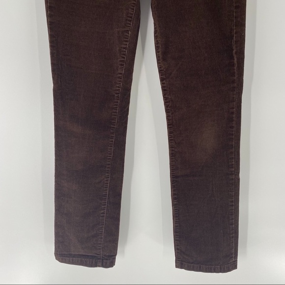 J. Crew Brown Corduroy Matchstick Pants Size 27 - Picture 4 of 8